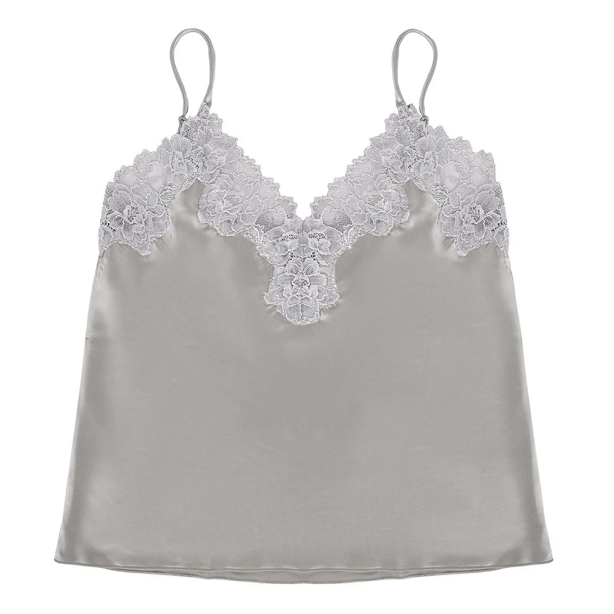 Top lencero satén y puntillas - JFMUSR29