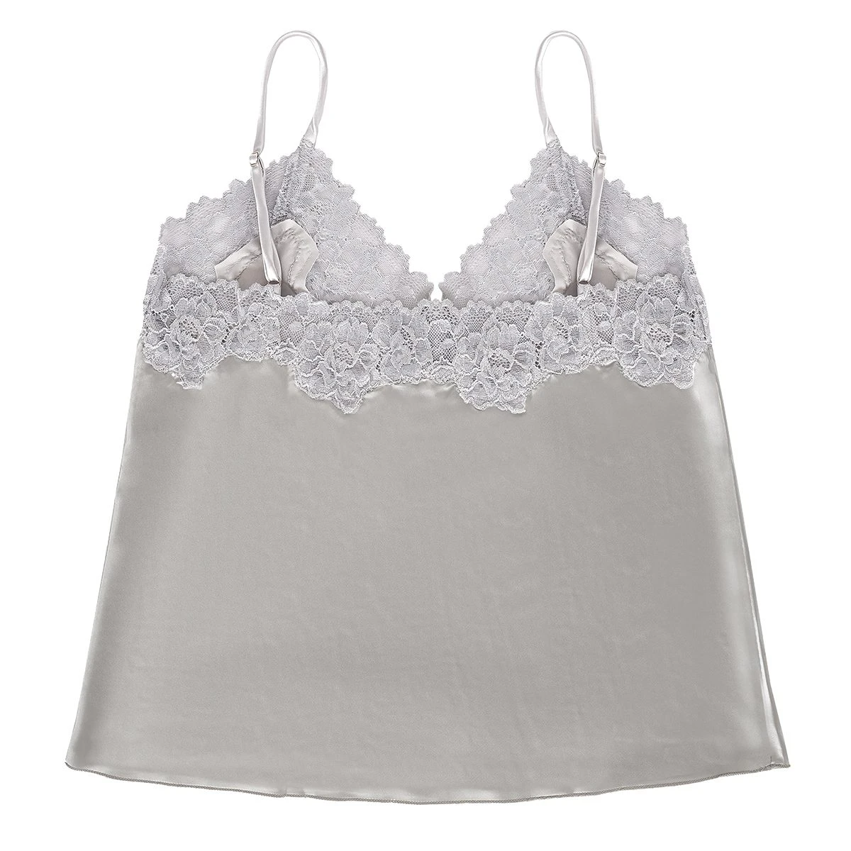 Top lencero satén y puntillas - JFMUSR29 - Image 2