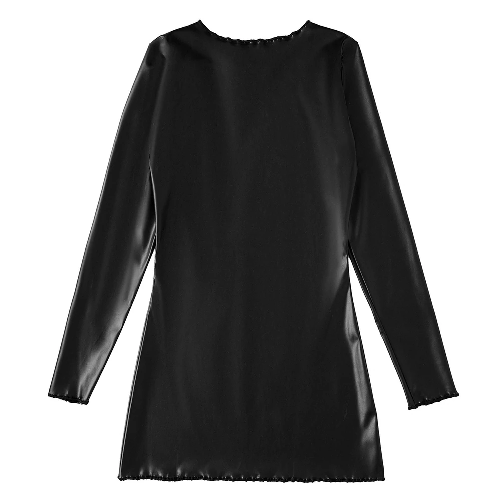 Vestido ecocuero - MADVES02 - Image 4