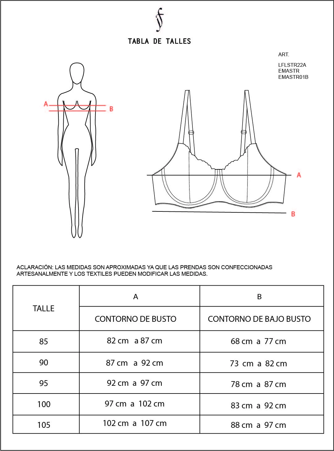 Corpiño con arco - LFLSTR22A - Image 5
